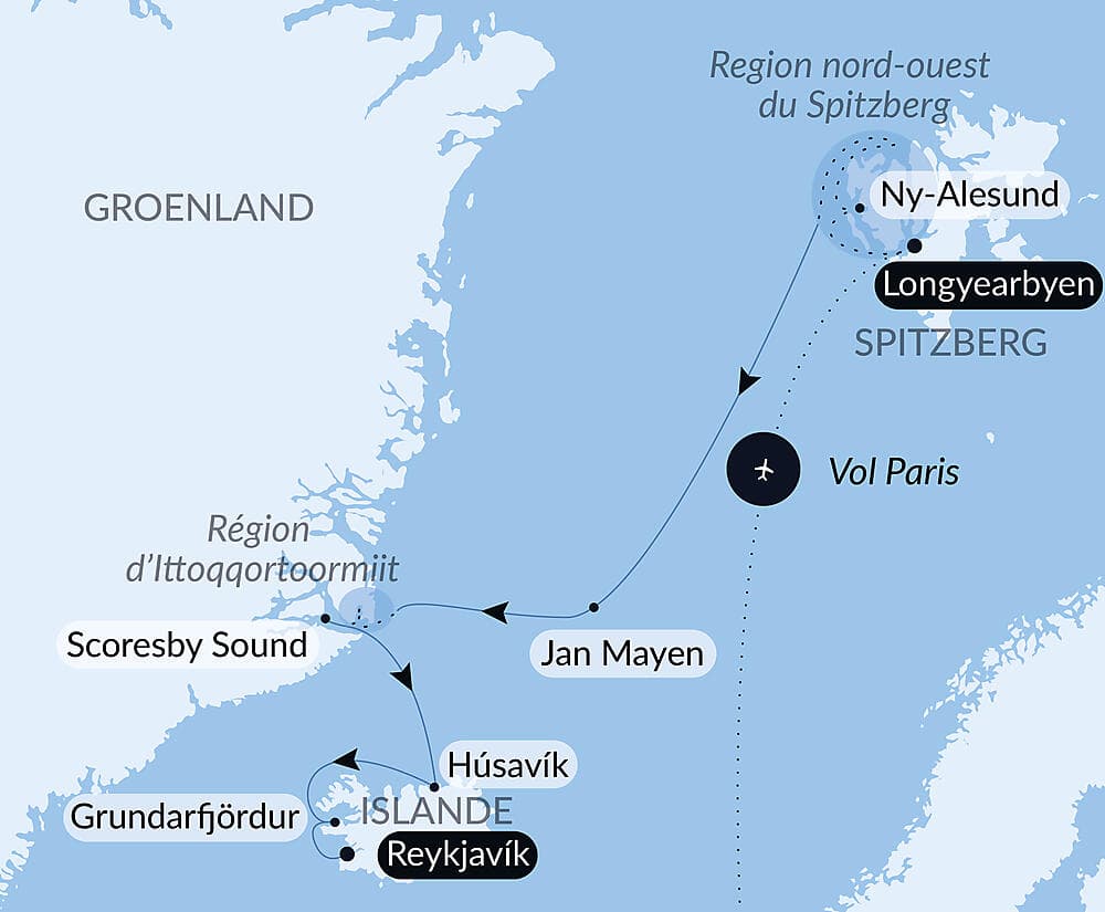 Du Svalbard à l’Islande : odyssée polaire
