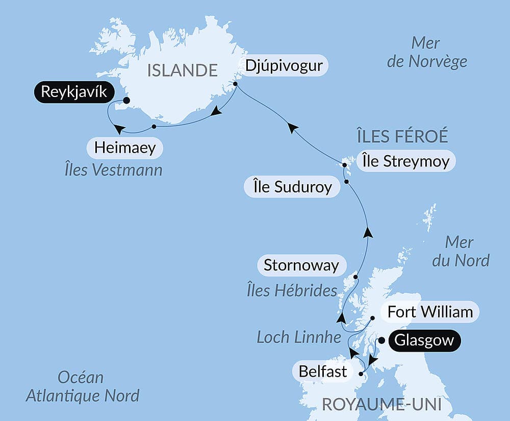 Territoires sauvages d’Écosse, des îles Féroé et d’Islande
