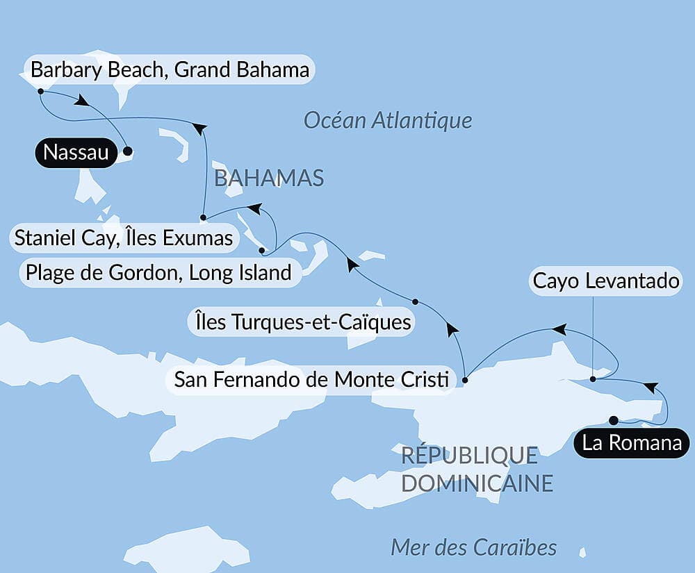Joyaux du nord des Caraïbes