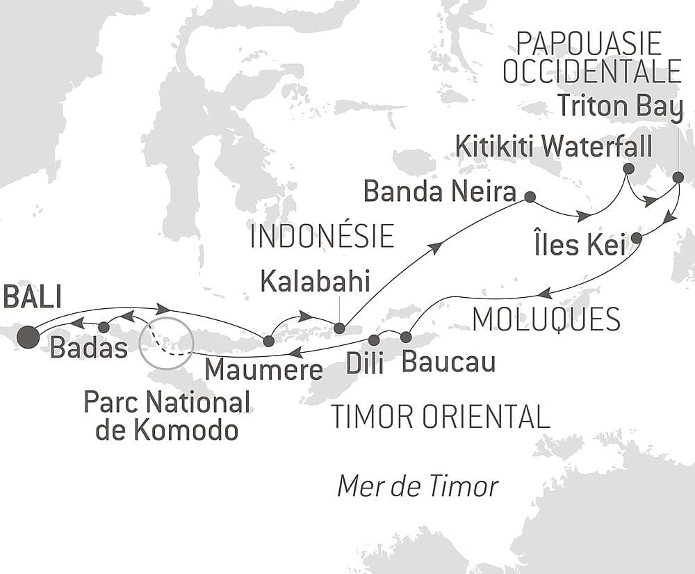 Trésors insulaires d'Indonésie et du Timor Oriental