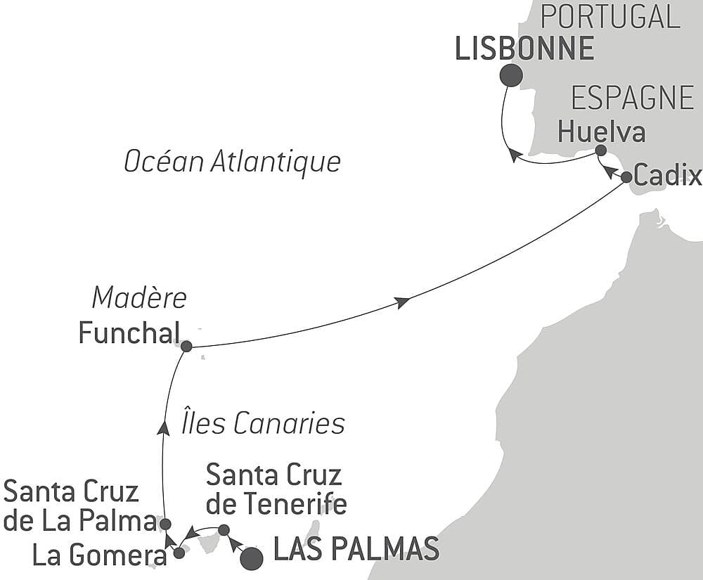 Îles volcaniques et cités historiques de l'Atlantique Nord
