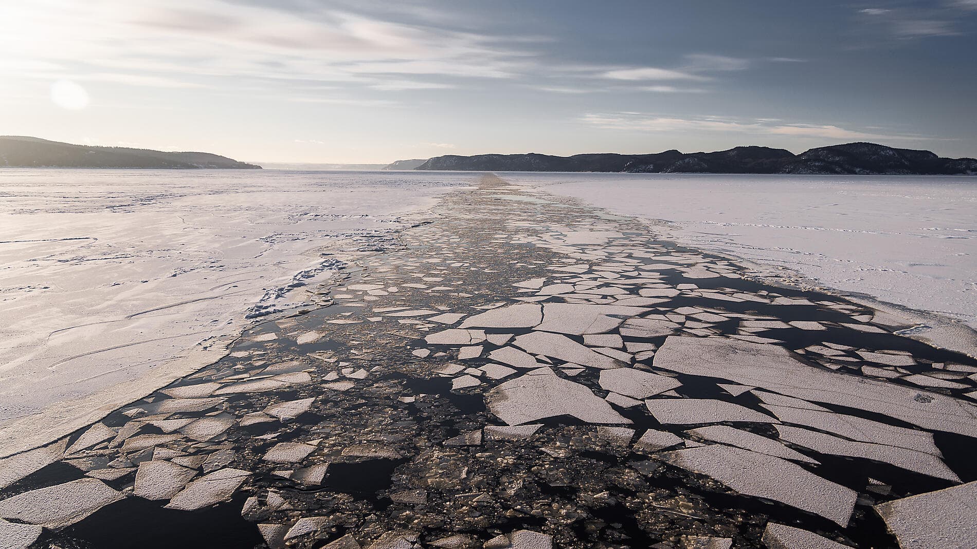 Derniers instants d'hiver, du Saint-Laurent au Groenland