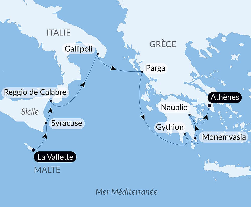 Cités antiques de Méditerranée