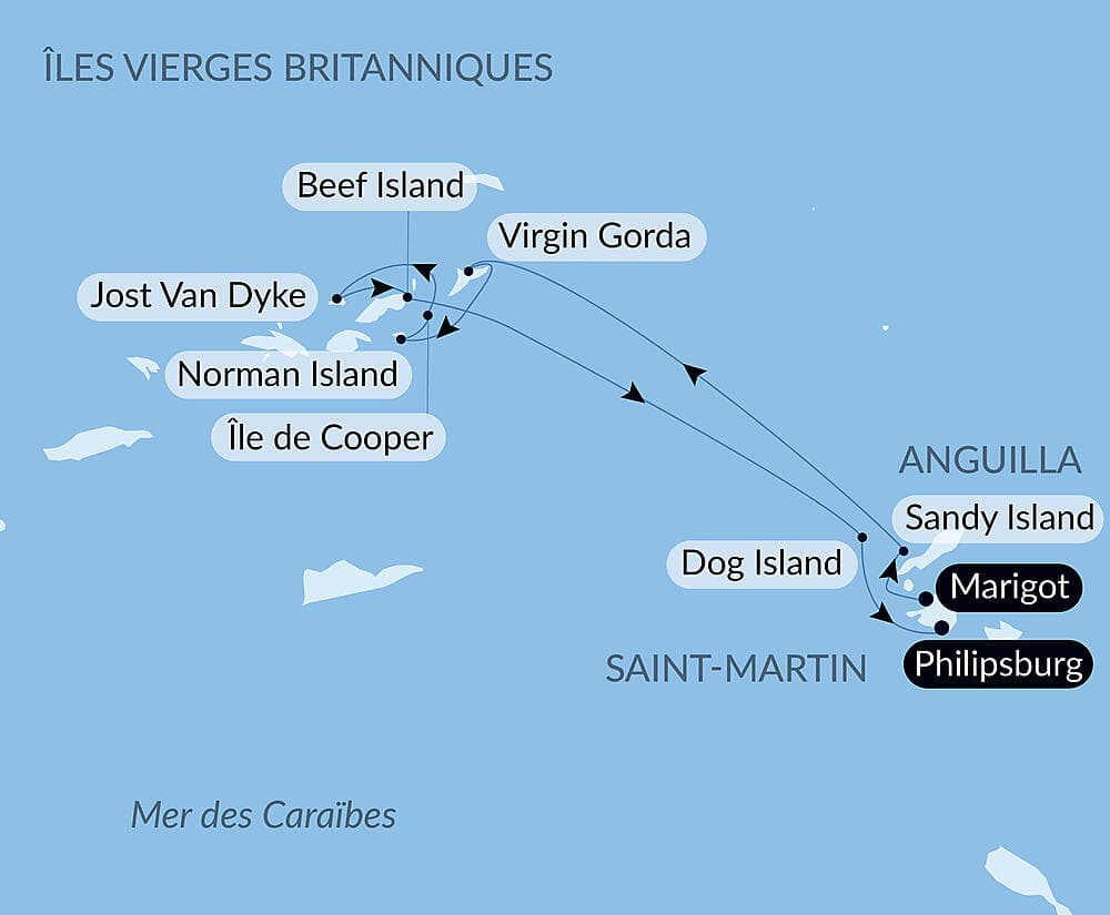 Rêverie sous voiles au cœur des petites Antilles