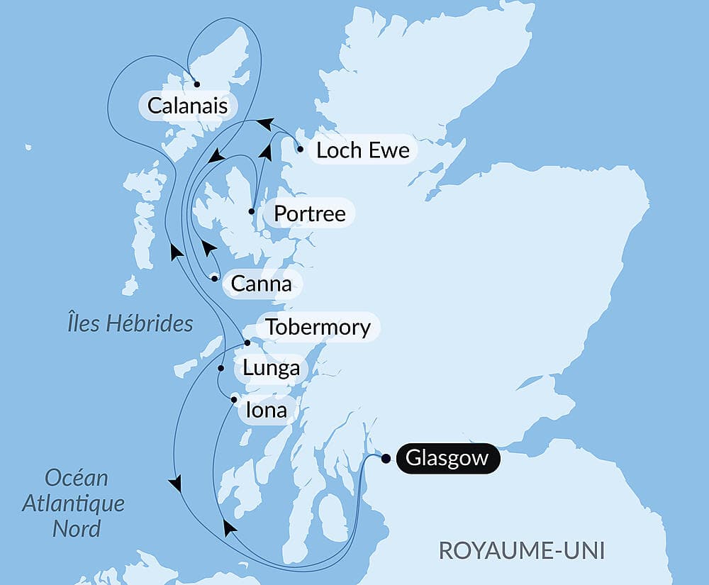 Îles mythiques et paysages sauvages des Hébrides