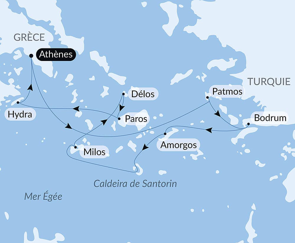 Au cœur des îles grecques